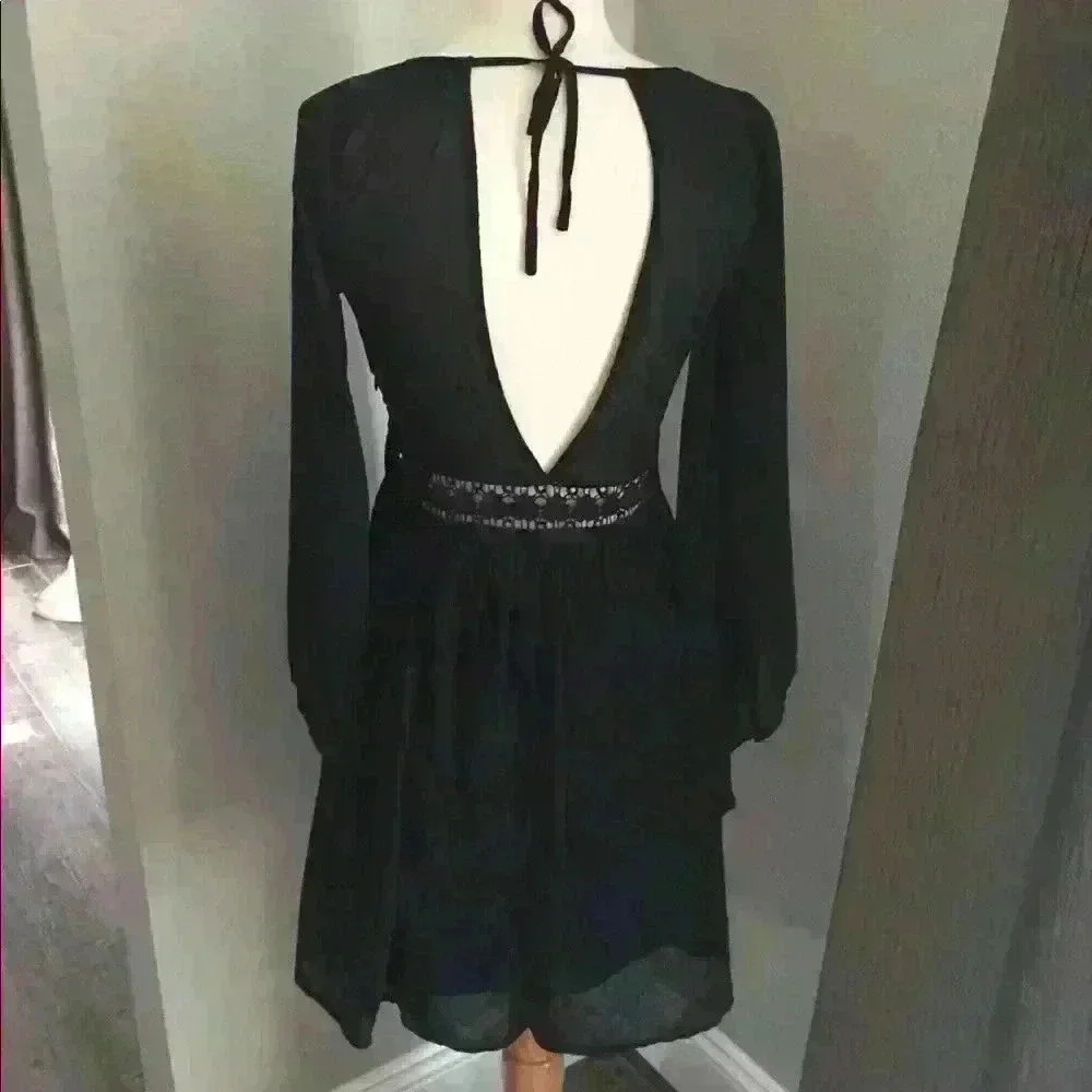 Boho Sheer Dress - Picture 3 of 6
